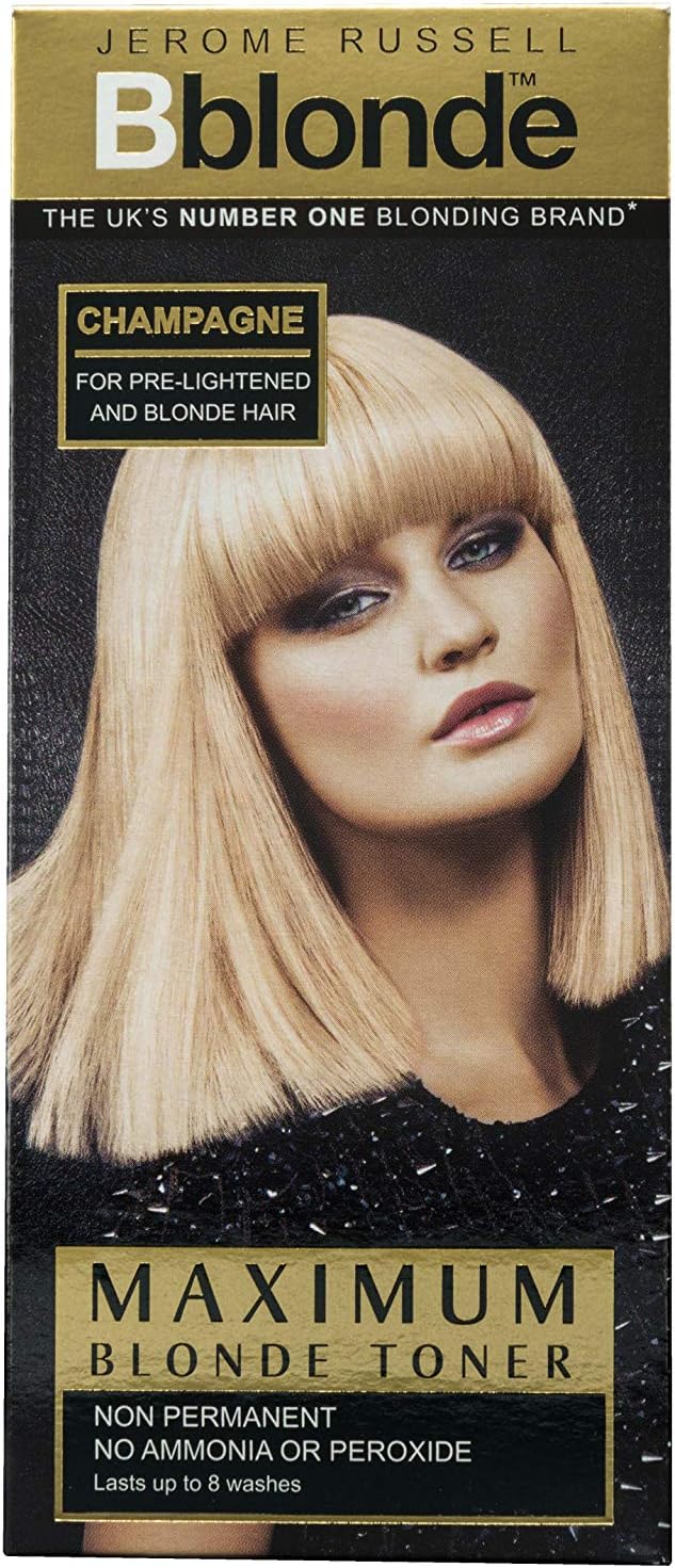 Jerome Russell Bblonde Maximum Colour Toner Champagne Blonde Amazon Co Uk Health Personal Care