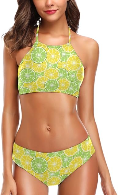 lemon and lime swimwear