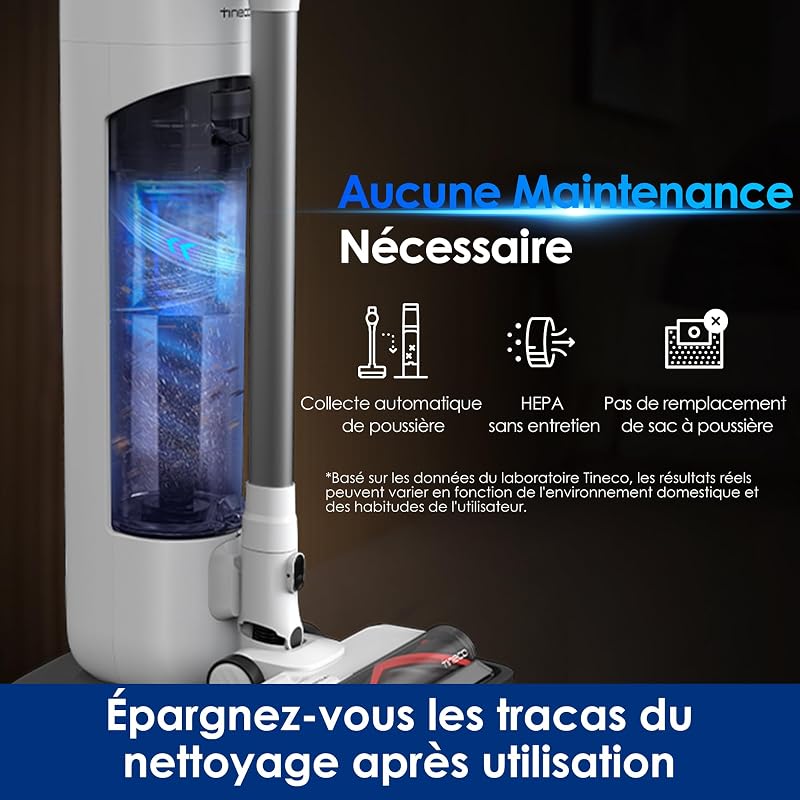 Pure One Station 5 Plus Aspirateur Auto-Vacuum Base 2,5L 70Min 175W