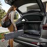 VOUNOT Set of 2 Loading Ramps 800 kg Max Foldable Galvanized Non-Slip view 7