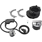 Evolution Cover Control Batch Feed Adaptor Kit with Power Cord, CCKIT-00A | Compatible with INSINKERATOR Power and Advanced Series Garbage Disposals