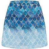 Biyejit High Waisted Golf Skirts for Women Casual A Line Skirt Tennis Athletic Skort with Shorts Pockets Pickleball Outfits