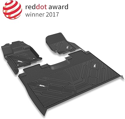 Amazon Com 3w Floor Mats For Ford F150 Supercrew Cab 2015 2020