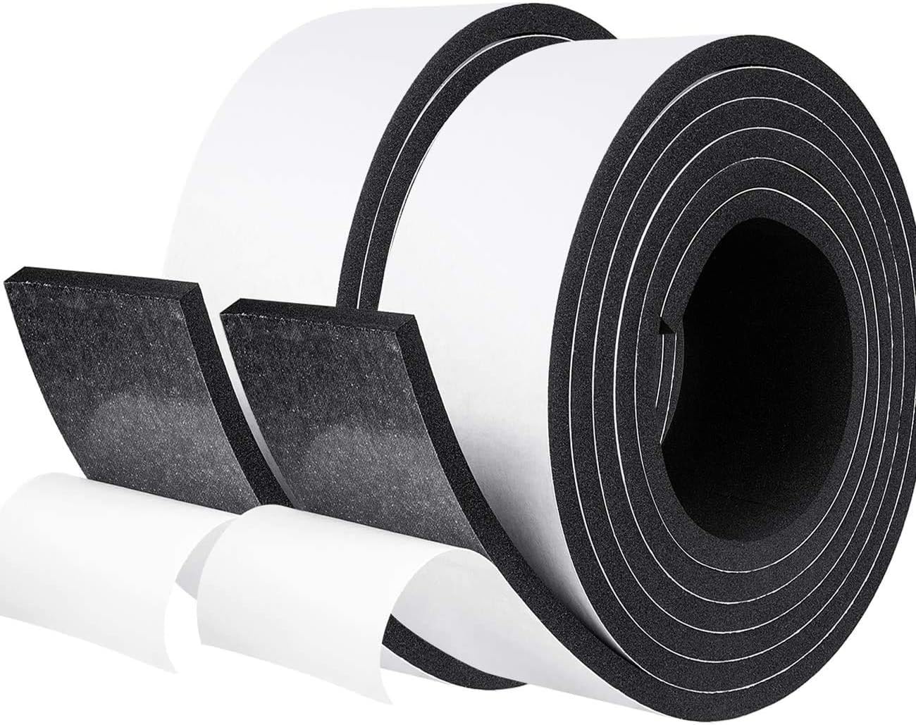 Foam Weather Stripping Tape 50mm(W) x 6mm(T) Window Insulation