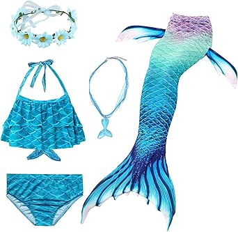 mermaid bathing suit amazon