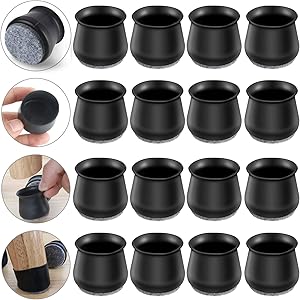 Chair Leg Floor Protectors for Hardwood Floor (Fit:1.2