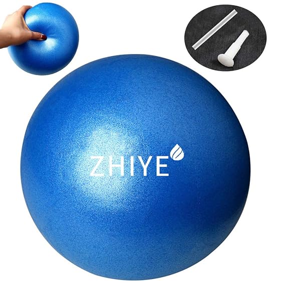 Zhiye - Balón de Pilates para Yoga (tamaño pequeño, Antideslizante ...