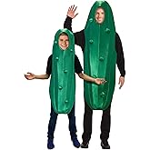 Rasta Imposta Ultimate Green Pickle Pair Halloween Costume Set, Adult and Child Size 7-10