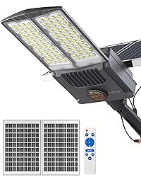 Gefolly SL-9500W Solar Street Light Outdoor