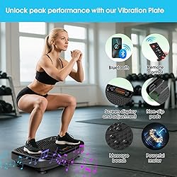 SoftGym Vibration Plate Exercise Machine for