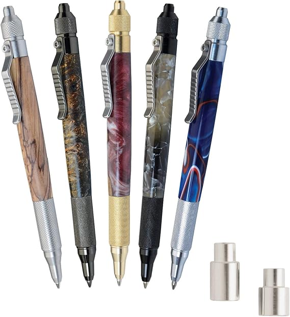 Penn State Industries PKANVSS Anvil EDC Click Ballpoint Pen Kit Starter