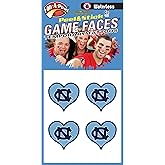 Fan-A-Peel North Carolina Waterless Temporary Tattoos - Hypoallergenic Peel and Stick Waterproof Temporary Tattoos