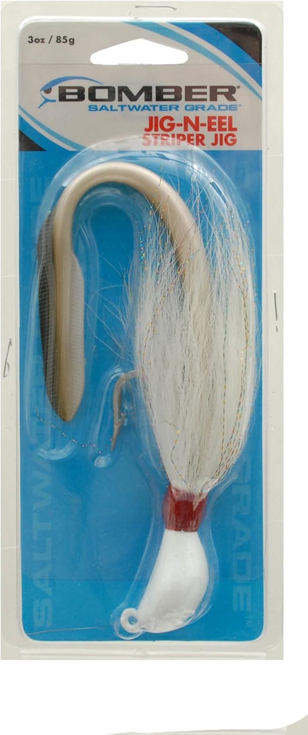 Bomber Saltwater Grade JigNEEL Striper Jig, Jigs Amazon Canada