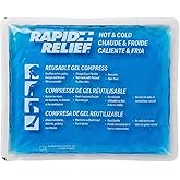 Rapid Relief Reusable Cold/Hot Gel Pack Compress (9" x 11")