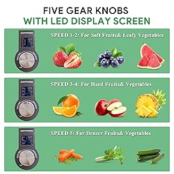 GOTMORE Juicer Machine, Blender & Grinder Combo 3