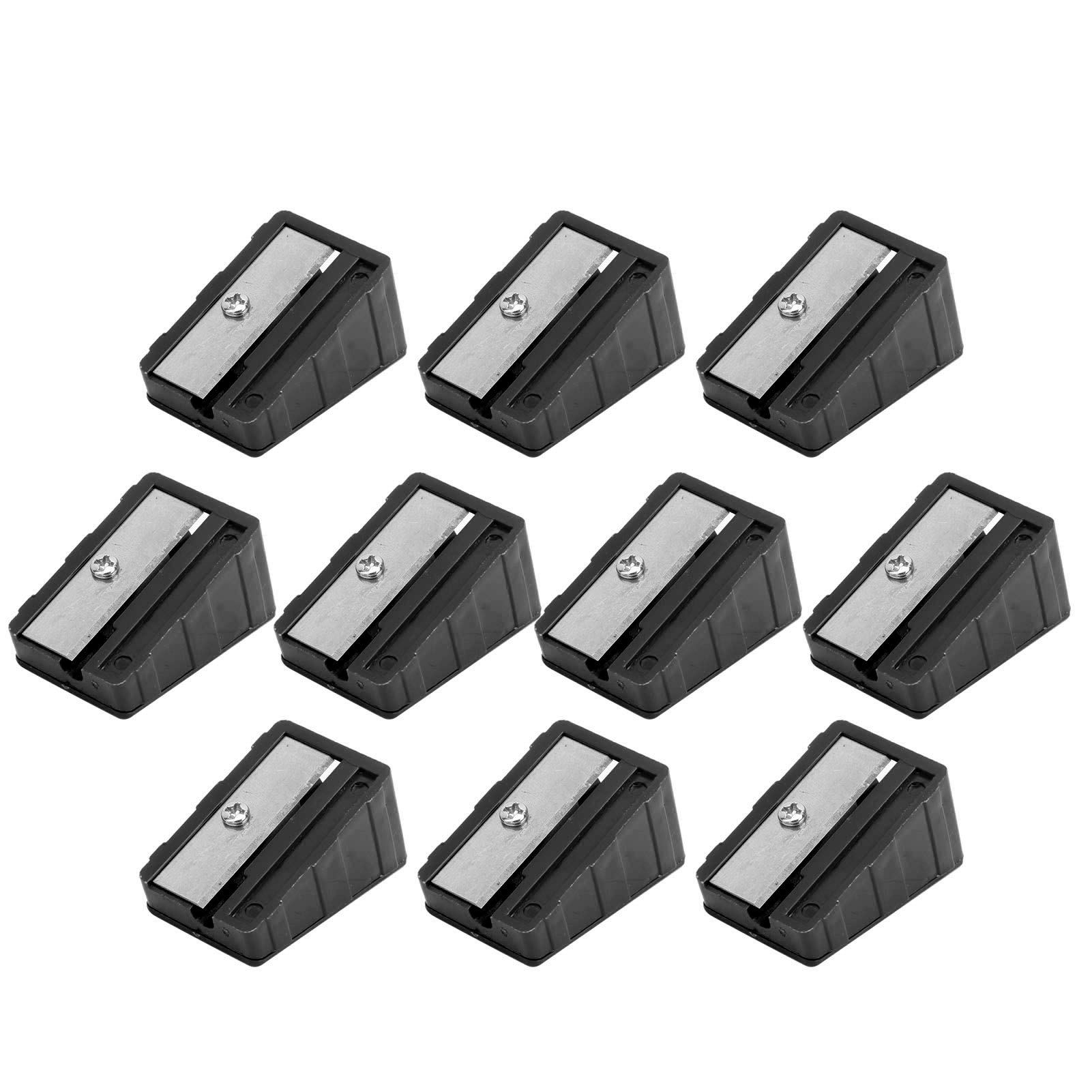 Summer gift Billiard Cue Tip Corrector, Pencil Sharpener Shape Pool Cues Tip Shaper, 10Pcs 9-14mm for Billiards Players Billiard Lovers(black)