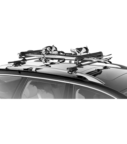 Porte-bagages de toit Tesla Model S Zwart juin 2015 - présent Yakima Whispbar à