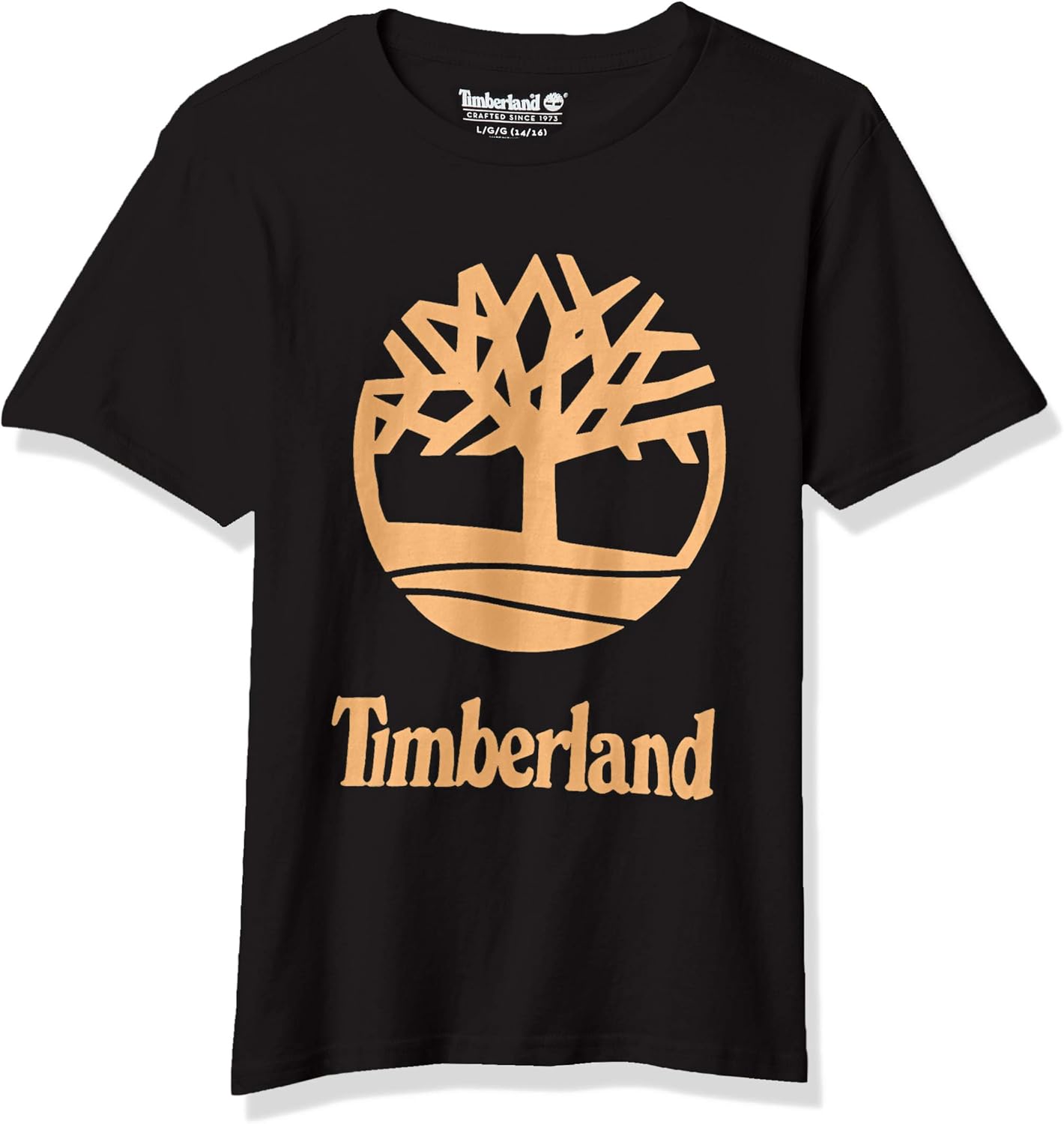Timberland Boy's Short Sleeve Screen Print Graphic Tee Shirt Amazon.co