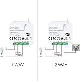 ECO-NEWLEAF WiFi Smart Wireless Light Switch Waterproof Alexa Google Voice view 6