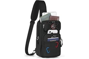 SDYSM Tactical Sling Bag Waterproof Military Shoulder Backpack Molle Army Backpack for Men Hiking Hunting Fishing