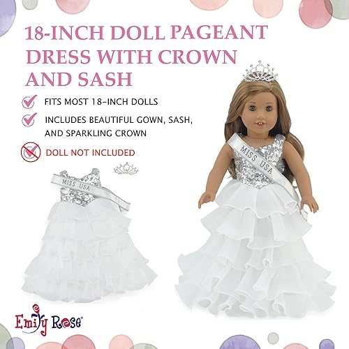 Emily Rose 18 Inch Doll Clothes and Accessories 18
