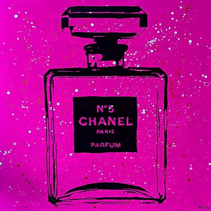 Buyartforless "Chanel P!Nk Urban Chic by