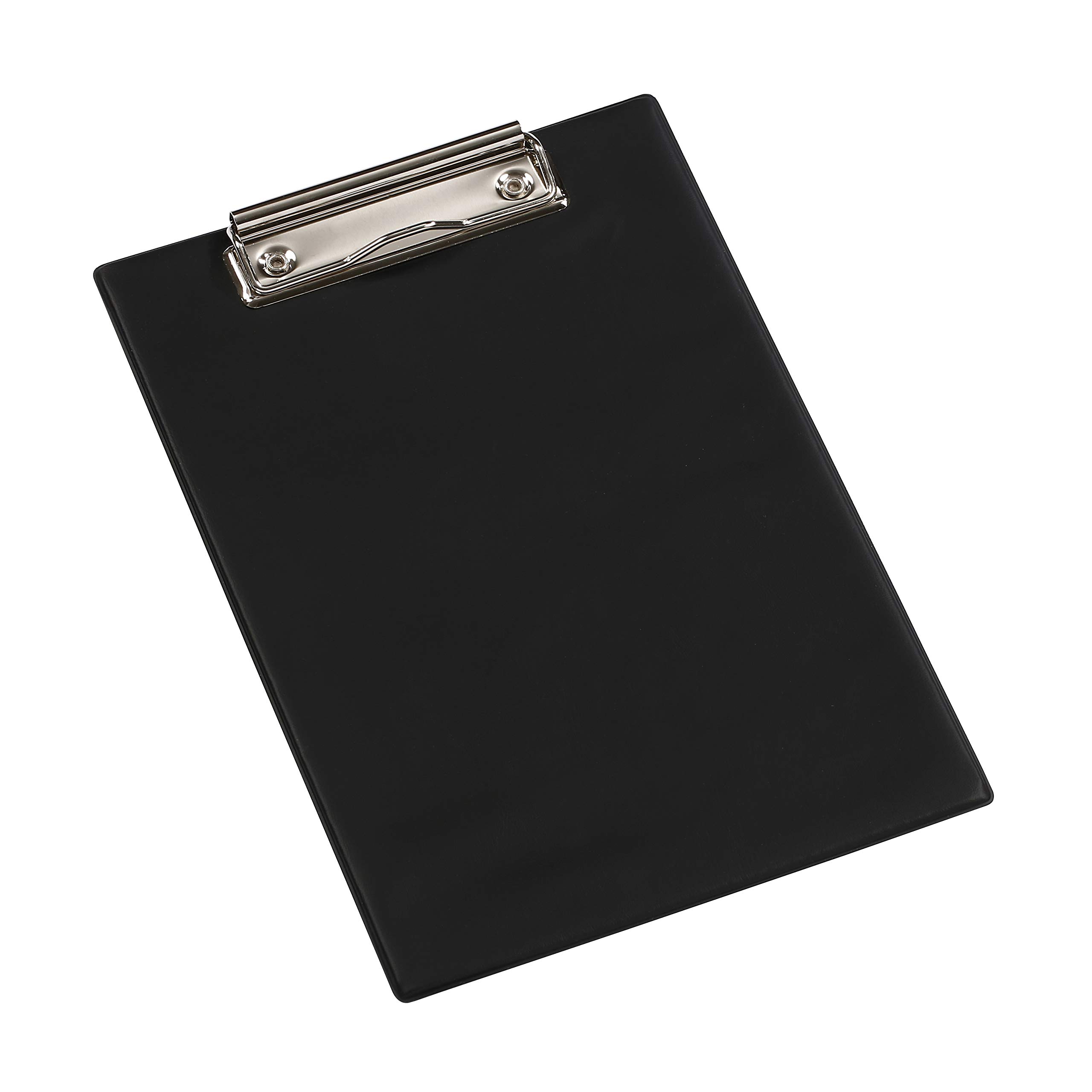 Viquel A5 Clipboard with Metal Clip for Holding Documents - Black
