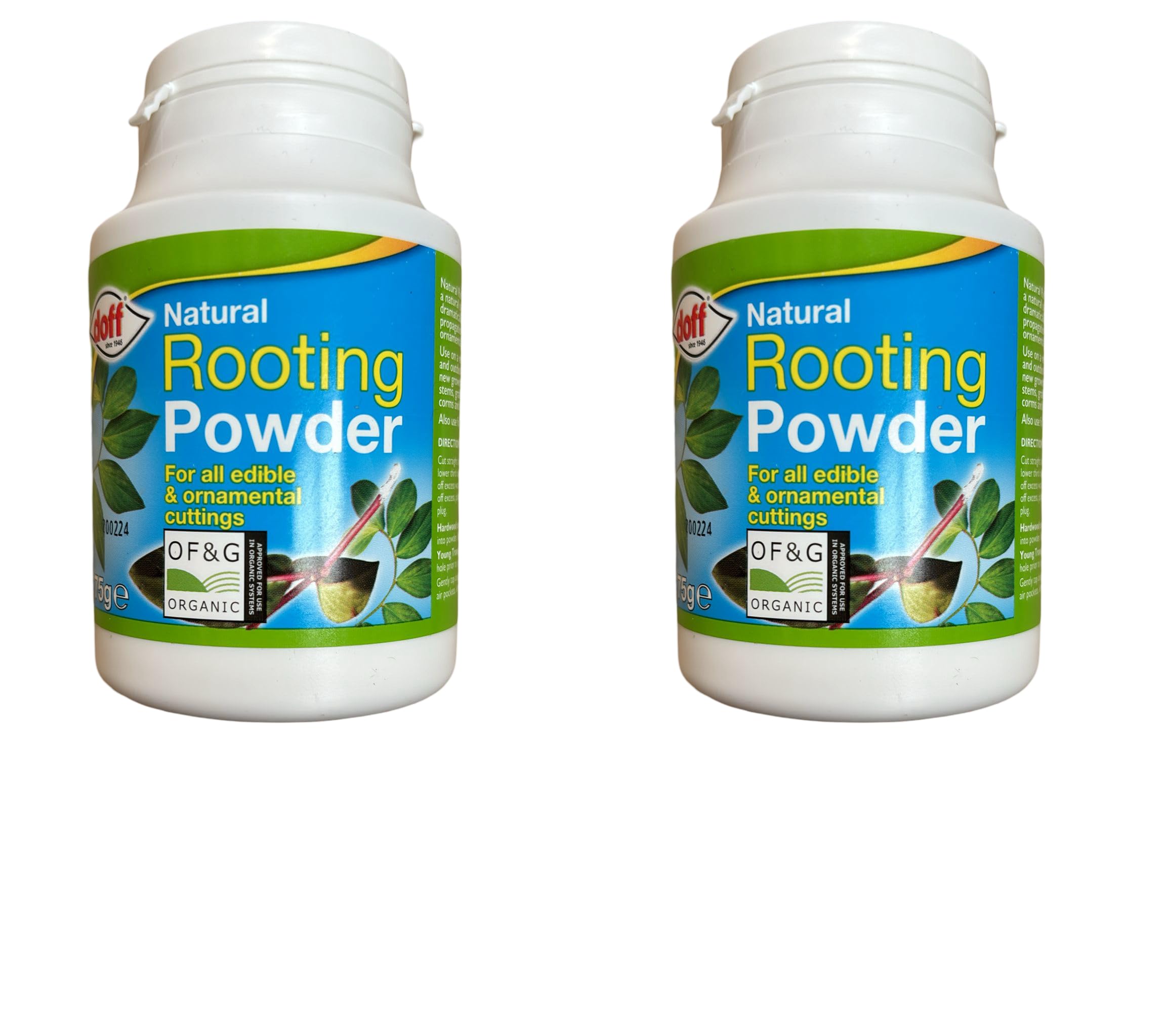Doff 2 X 75g Natural Hormone Rooting Powder Fertilizer