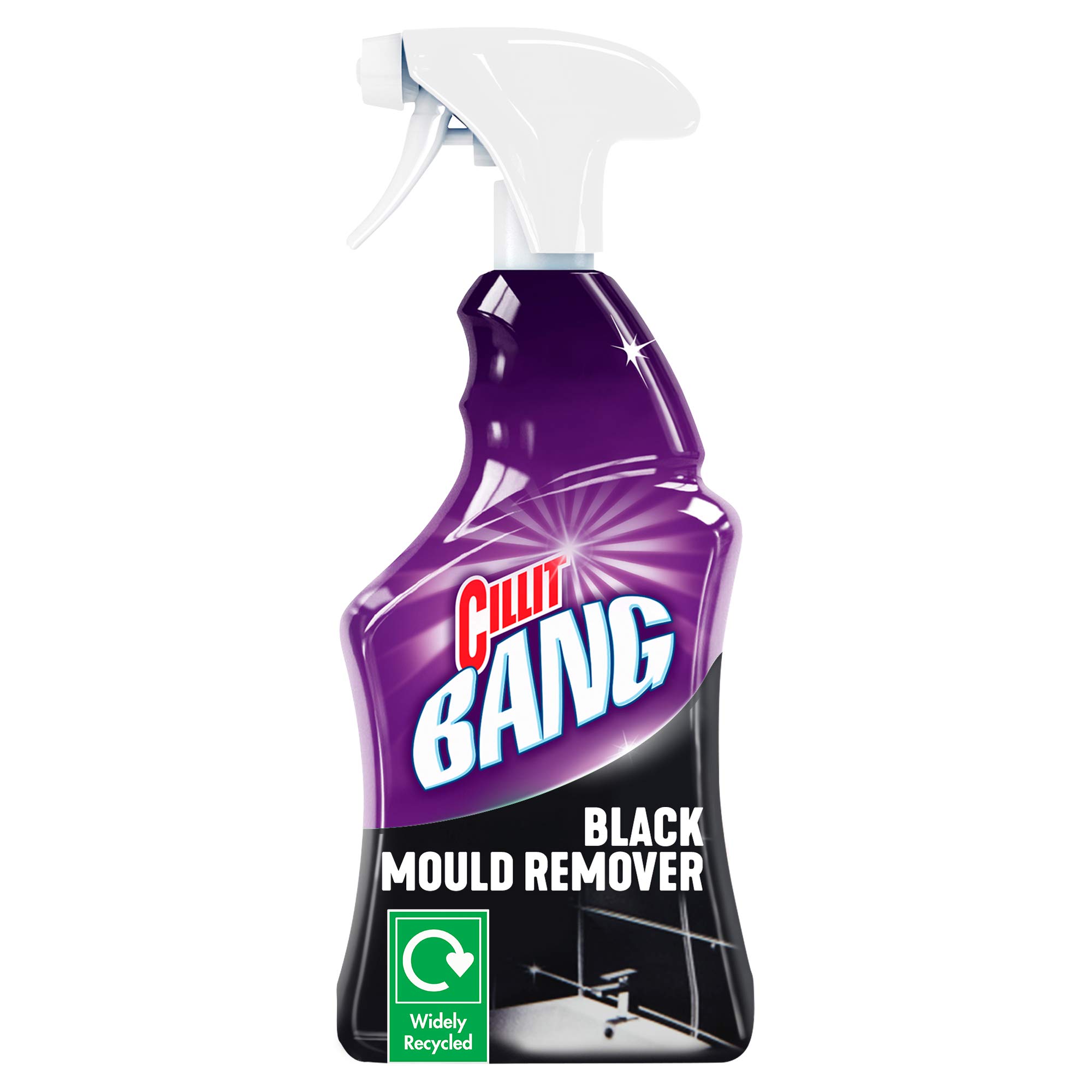 Cillit Bang Black Mould Remover Spray I Removes Mould, Mildew & Dirt I Size: 750ml (Pack of 1)