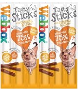 Webbox Cat Treat Chicken & Liver Sticks Pack of 6 x 30g