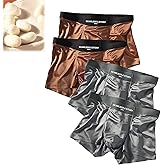 Flechazcho Silk Underwear for Men, Elegant Silk Men's Ice Silky Underwear Mulberry, Seamless Comfort, Ultra-Thin Stretc