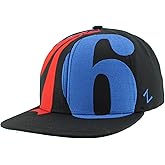 ZHATS NBA Unisex-Adult NBA Officially Licensed Adjustable Snapback Hat Flat Bill Z11 Retro Over The Top