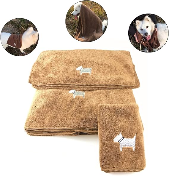 MonsterKill Weich Mikrofaser Haustier Hund Handtuch Anzug 30x30cm