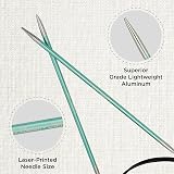 KnitPro Zing Fixed Circular Needles 24 Inch 60cm Size 3.25mm view 2