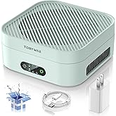 Air Purifiers for Home 600 Sq.Ft, TDBYWAE H13 True HEPA Air Purifier with USB Cable for Pets Dust Dander Pollen Odor Smoke, Small Portable Air Purifier for Bedroom Office Desktop Car RV (Green)