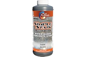 CLASSIC COATINGS SYSTEMS Classic Coatings | Simple Stain (Dark Slate) | Concentrated | Water-Based, Semi-Transparent | Zero VOC, UV Stable | Interior/Exterior | Easy to Use, Fast Drying