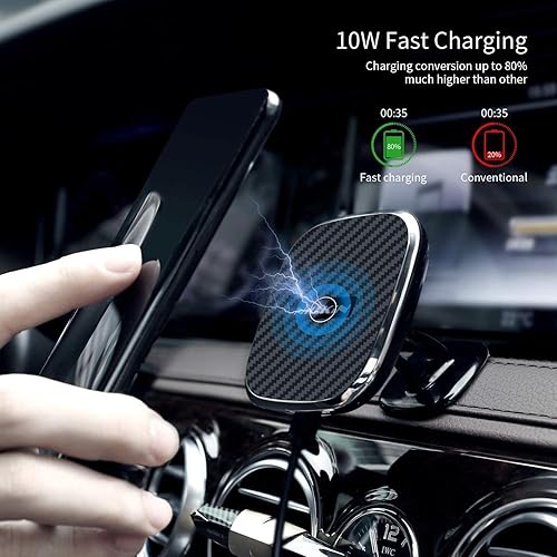 Nillkin Wireless Car Charger Mount in Rotatable Magnetic Car - Main Image