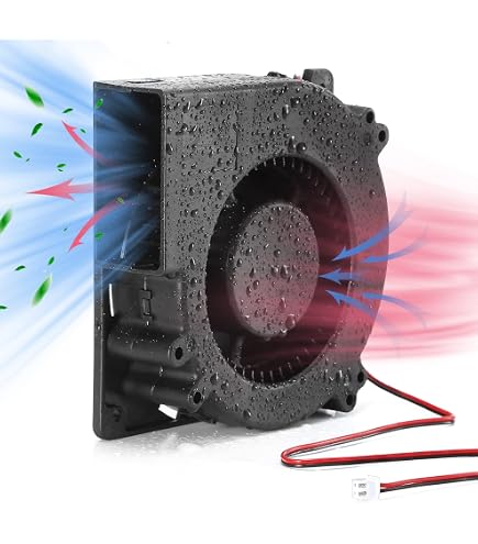 Ventilateur PC 12cm AA1281HB-AT AC 110-120V - Châssis Aluminium, 120x120x38mm, Neuf