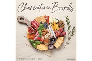 Charcuterie Boards 2025 12" x 12" Wall Calendar