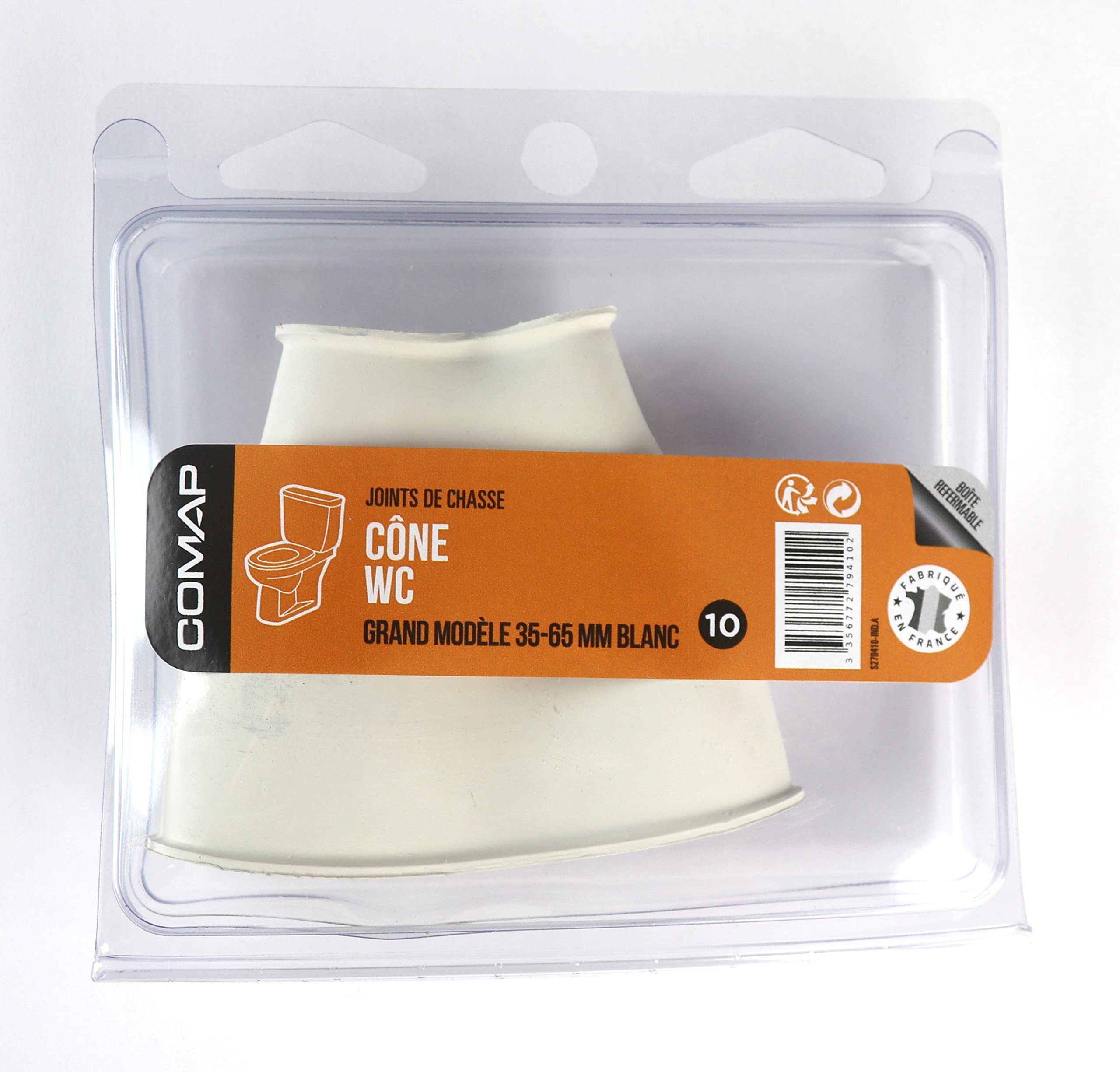 WC Cone White Large 35-65 mm