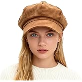 ZLSLZ Womens Retro Corduroy Ivy Newsboy Paperboy Cabbie Gatsby Painter Hats Caps