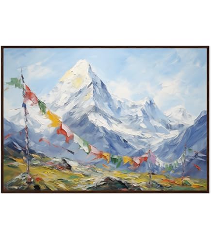 Amazon.com: Mount Everest on The Border of Tibet and Nepal