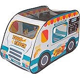 Pacific Play Tents Food Truck Pop-Up Tent (67150) - Indoor/Outdoor Pop-up Playhouse for Toddler & Kids Easy Setup