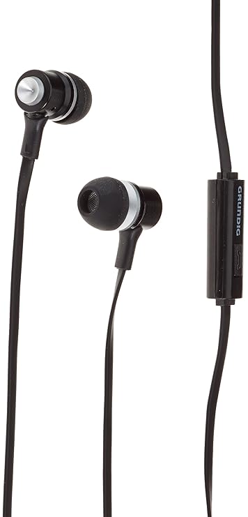 Grundig 871125286351 Stereo Kopfhörer (Metal Pro) mit Mikrofon schwarz