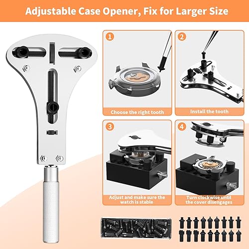 BYNIIUR Watch Link Removal Kit, BYNIIUR Watch Repair Kit, Watch