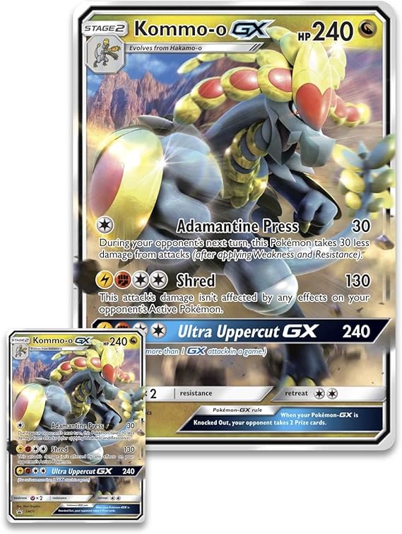 Pokémon POC488 Kommo-O-GX Box: Amazon.es: Juguetes y juegos