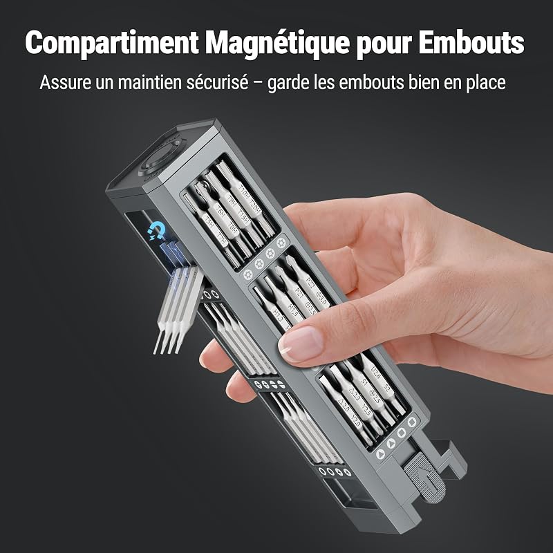 60 en 1 Tournevis de Précision Portable