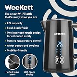 WEEKETT Alexa Smart Kettle 1.7L 3000W Temperature Control BPA Free Black view 8