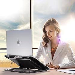 ICE COOREL Laptop Cooling Pad with 8 Cooling