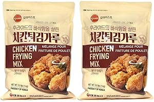 VALUBNDL: DEEP CHICKEN FRY - Crunchy Seasoned Chicken - Korean Food Tempura Batter Mix - Custom VALUBNDL Branded Pack of 2 (B